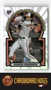 2023 Bowman #ROYF-15 Gunnar Henderson Orioles Rookie des Jahres Favorit RC Rookie - Bild 1 von 2