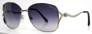 ROBERTO CAVALLI Meissa 887S 16B Silver Womens Gradient Sunglasses 59-16-130 B:54 - Picture 1 of 15