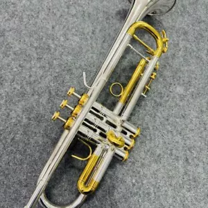 Trompetas profesionales Bach 37 plateadas con caja y accesorios - Imagen 1 de 6