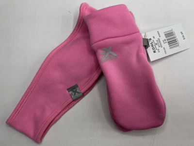 Girls Size S/M (4-6) ZeroXposur Susan Headband & Touchscreen Mittens Set Pink - Изображение 1 из 4