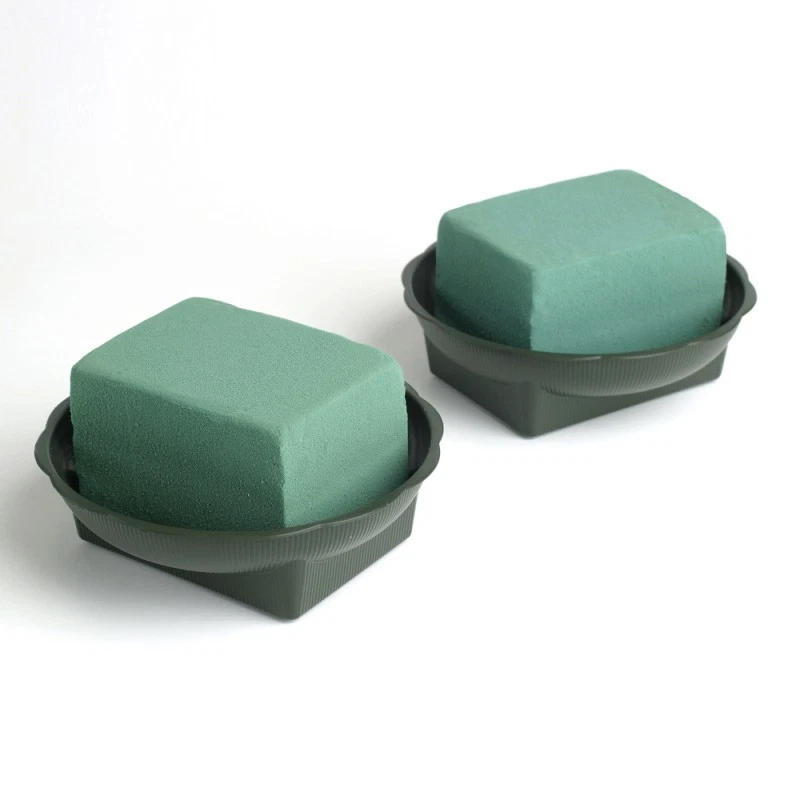 Round Bowl with OASIS® Ideal Floral Foam Weddings Home Events sku 7732