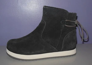 Merrell Juno Bluff Polar Waterproof Boots Black Suede Winter Boots Size 10.5 - Picture 1 of 5