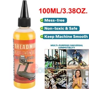 100 ML 100% silicone oil - treadmill belt lubricant for all treadmill brands - Picture 1 of 14