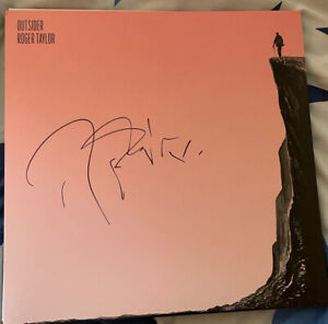 Roger Taylor Outsider Signed Autograph Vinyl - Queen