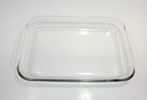 Vintage PYREX #233-R Clear Glass 13x9x2 3Qt 3L Casserole/Baking Dish Lasagna Pan - Picture 1 of 4