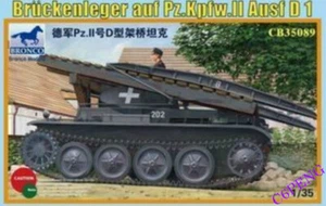 Bronco 1/35 35089 Bruckenleger auf Pz.Kpfw II Ausf D1 free shipping Hot - Picture 1 of 1