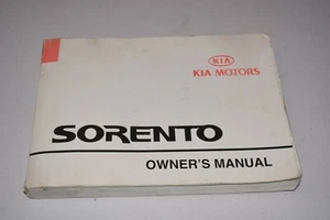 2002 Kia Sorento Bedienungsanleitung Handbuch OEM - Bild 1 von 1