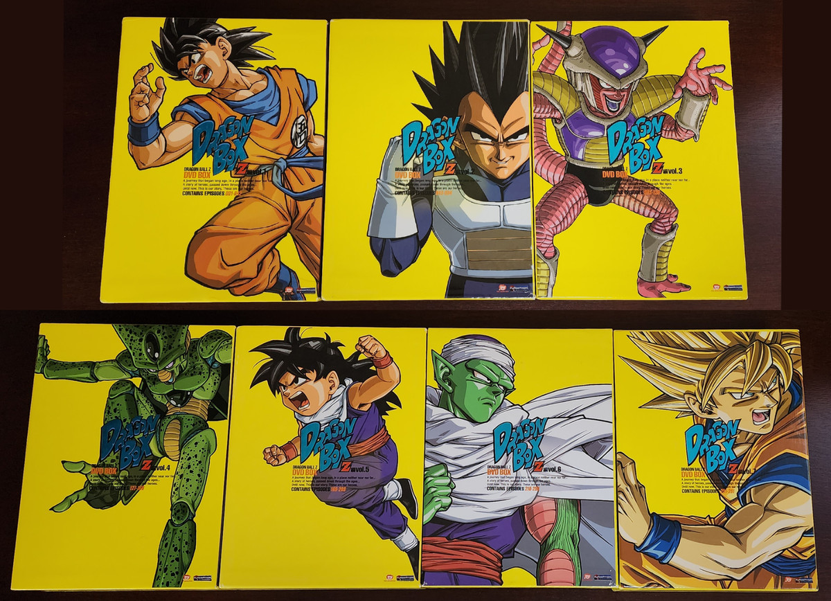 Dragon Ball Z (1989 TV series) Complete Series Box Set DVDs Dragon Ball Z (1989 TV series) Complete Series Box Set DVDs