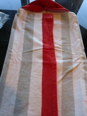 POTTERY Barn Kids gray stripe shark nursery hooded towel photo shoot smp 23 34  - Image 1 of 4