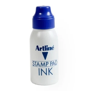 Revitalize Your Stamping with Artline ESA-2N Stamp Pad Ink 50ml Blue - Picture 1 of 1
