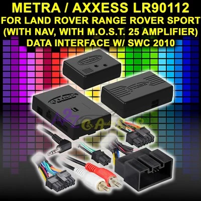 PARA LAND ROVER RANGE ROVER SPORT 2010 CON MOST25 AMP, SWC NAVEGACIÓN SALIDAS LR90112 NUEVO Foto 1 de 2