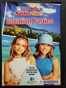 You're Invited To Mary-Kate & Ashley's Vacation Parties (DVD 2003) Snap Case OOP - Imagen 1 de 4