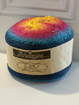 Scheepjes WHIRL Yarn Cotton ROSEWATER COCKTAIL 225 gr Color 776 - Image 1 of 4