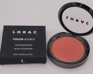 LORAC COLOR SOURCE BUILDABLE BLUSH ROSE 0.14oz MISSING A BIT - Picture 1 of 7
