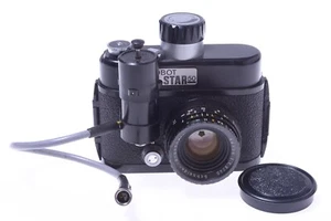 ✅ ROBOT STAR 50 CAMERA 35MM 24X24 *WORKS* W/ SCHNEIDER XENON 40MM 1.9 LENS - Picture 1 of 15