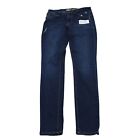 Old Navy Pants Womens 6 Blue Mid Rise Straight Cut The Rock Star Jeans Bottoms