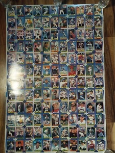 1990 Topps Baseball Uncut Sheet w/ Bonds, Gwynn, Dawson, Raines, Strawberry - Picture 1 of 22