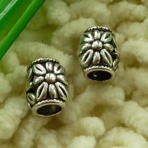135 piezas espaciadoras de flores de plata tibetana 10X8MM S2736 HAZLO TÚ MISMO fabricación de joyas - Imagen 1 de 6