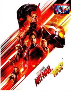 Ant-Man and the Wasp XL Full Slip SteelBook Blu-ray 2018 FilmArena 160 ShpNxtDay - Picture 1 of 3