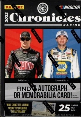 2022 Panini Chronicles Nascar Racing Blaster Box with 1 Memorabilia or Autograph - Image 1 of 2