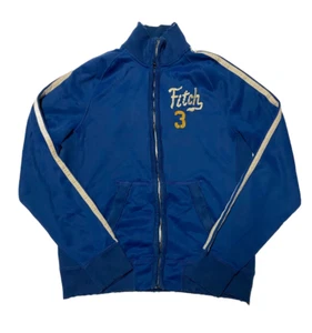 Vintage Abercrombie & Fitch Sweatshirt Mens 2XL Muscle Fit Jacket NY Wildcats - Picture 1 of 4