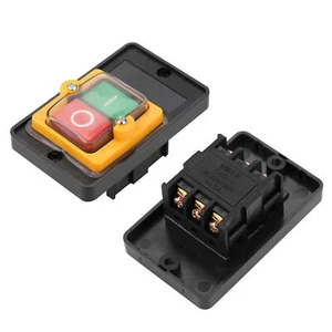AC220V/380V 10A Wasserdicht Ein/Aus Drucktaster Schalter Drucktaster - Bild 1 von 12