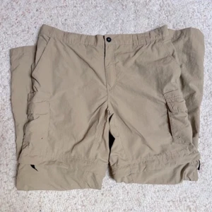 Magellan Size L Men’s Covertable Fish Pants Shorts 36” Waist - Picture 1 of 6