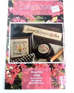 Lizzie Kate BUSY BEE YOURSELF Counted Cross Stitch Pattern #165 - Picture 1 of 3
