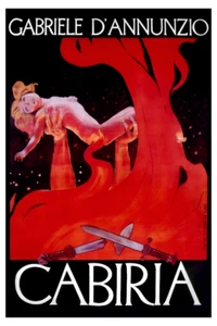 Cabiria Gabriele D'Annunzio Giovanni Pastrone 1914 Movie Poster Film Art Print - Imagen 1 de 1