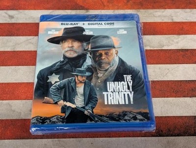 The Unholy Trinity (2025) Blu-ray **NO DIGITAL** Samuel Jackson Pierce Brosnan Foto 1 de 3