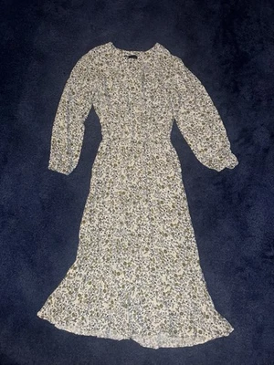Women’s Marks & Spencer Collection Long Flowered Dress UK Size 8 - Image 1 of 4