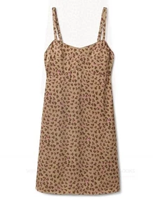 Nuevo vestido de casino Cabi nuevo con etiquetas #4802 lt marrón estampado animal XS - XL costaba $109 - Imagen 1 de 10