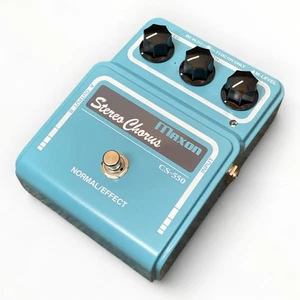 Maxon CS-550 Stereo Chorus Pedal 9998 Tested & Works - Picture 1 of 5
