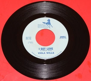 VIOLA WILLS "I GOT LOVE" 1966 RARE NORTHERN SOUL ON BRONCO NEAR MINT - HEAR IT - Picture 1 of 2