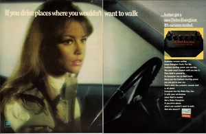 1967 AC DELCO Energizer Battery Car Auto  Vintage Magazine Print Advertising - Picture 1 of 1