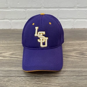LSU Tigers Cappello Berretto One Fit Top of the World Viola Oro - Foto 1 di 6