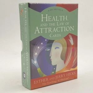 Health and the Law of Attraction Cards Abraham 60 Card Deck Esther & Jerry Hicks - Picture 1 of 10