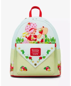 Mini zaino Loungefly fragola shortcake cassetta postale busta borsa nuovo - Foto 1 di 4