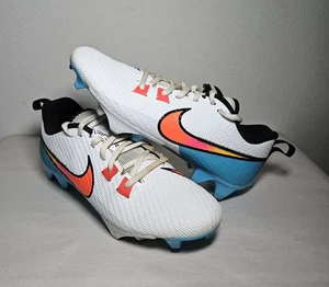 Nike Vapor Edge Speed 360 2 Men's 7.5 Football Cleats Multi Color DA5455-101 - Picture 1 of 9