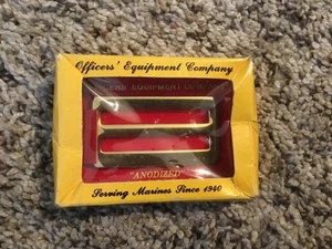 Vintage Officers’ Equipment Company USMC Hamilton vergoldete eloxierte Schnalle - Bild 1 von 1