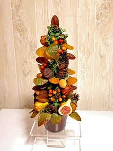 Vintage Fruit & Nut Tree, 17.5" Tall - Picture 1 of 5