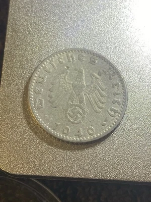 1921 D Deutsches Reich 50 Pfennig Reich WW1 Emergency coin - Image 1 of 2