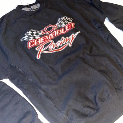 Vintage Chevrolet Racing Crewneck Sweatshirt Large New Nascar Steve & Barry’s - Image 1 of 4