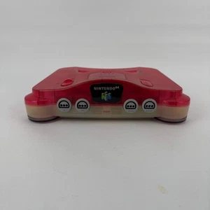 Japanese Nintendo 64 N64 NUS-001 JPN Watermelon Red - Picture 1 of 10