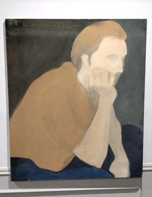 Estate Collection Texas Artist Acrylic Painting Canvas 30" x 40"  - Image 1 of 4