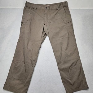 Pantalones cargo tácticos 5.11 para hombre 42x30 tostados Ripstop Taclite pierna recta utilitarios  - Imagen 1 de 15