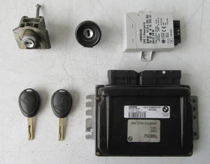 Original gebrauchtes MINI Steuergerät + Schlosssatz für R50 Cooper 2002 W10 Handschaltung - 7520019 #133 - Bild 1 von 7