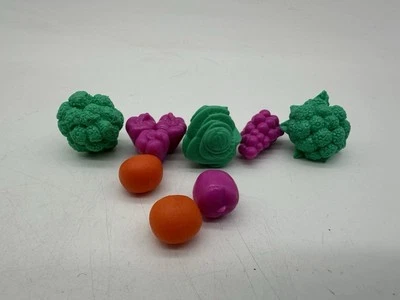 Muñeca Barbie vintage para jugar comida frutas y verduras Foto 1 de 4