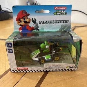 Mario Kart Pull & Speed YOSHI Carrera Racer Nintendo Pull Back Action 1:43 - Picture 1 of 1