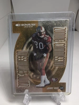 2000 Donruss - Zoning Commission Jerry Rice #ZC-15 /1000 - Image 1 of 4